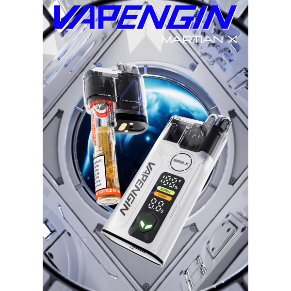 Vapengin Martian X Pre-Filled Pod Kit 20mg 'COMING SOON' - Vapestore Direct