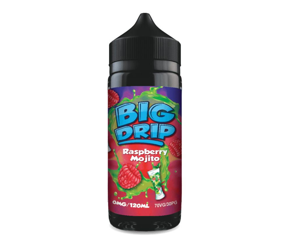 Raspberry Mojito E-Liquid Shortfill By Big Drip 100ml - Vapestore Direct