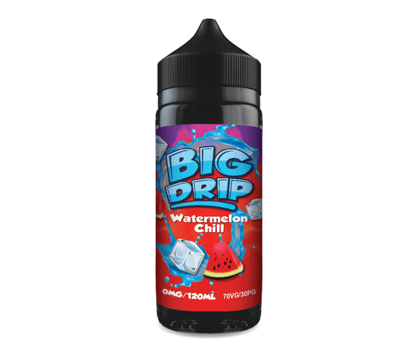 Watermelon Chill E-Liquid Shortfill By Big Drip 100ml - Vapestore Direct