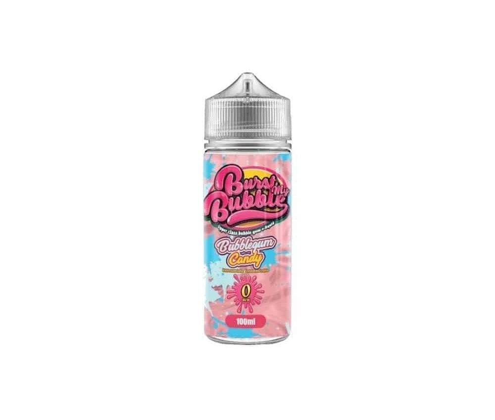 Bubblegum Candy E-Liquid Shortfill By Burst My Bubble 100ml - Vapestore Direct