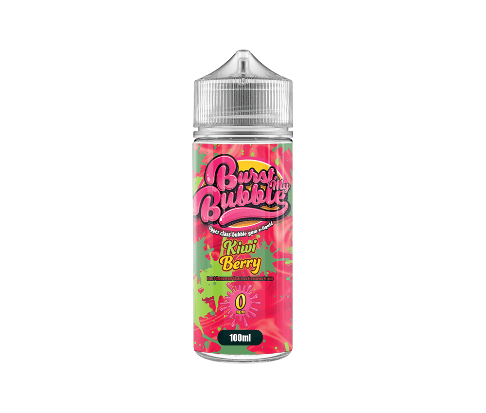 Kiwi Berry E-Liquid Shortfill By Burst My Bubble 100ml - Vapestore Direct