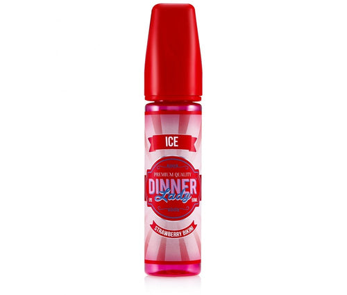 Strawberry Bikini E-Liquid Shortfill By Dinner Lady Ice 50ml - Vapestore Direct