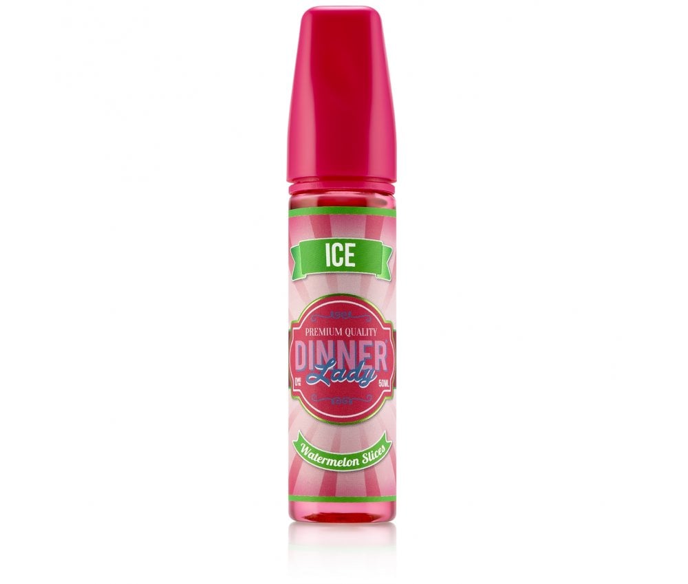 Watermelon Slices E-Liquid Shortfill By Dinner Lady Ice 50ml - Vapestore Direct