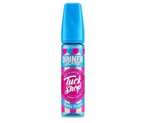 Bubble Trouble E-Liquid Shortfill By Dinner Lady Tuck Shop 50ml - Vapestore Direct