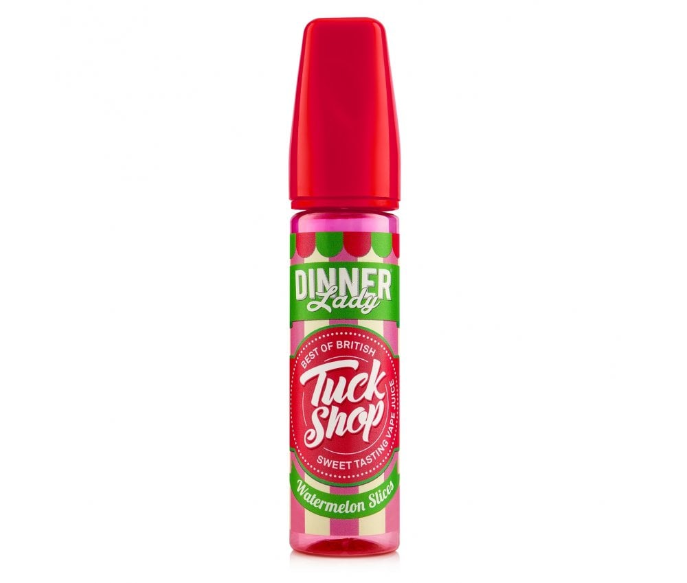 Watermelon Slices E-Liquid Shortfill By Dinner Lady Tuck Shop 50ml - Vapestore Direct