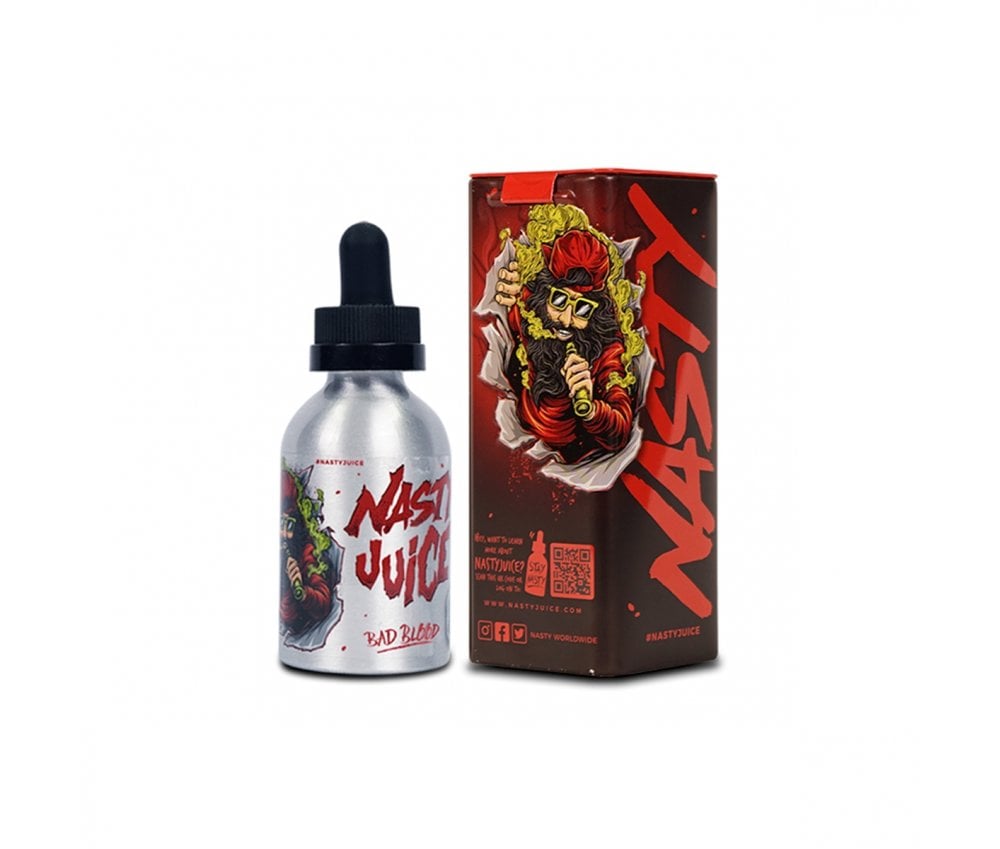 Bad Blood E-Liquid Shortfill By Nasty Juice 50ml - Vapestore Direct