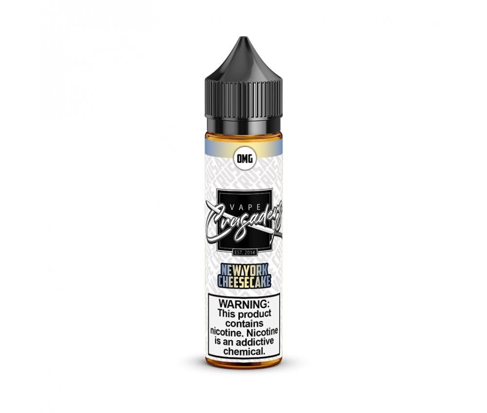 New York Cheesecake E-Liquid Shortfill By Vape Crusaders 50ml - Vapestore Direct