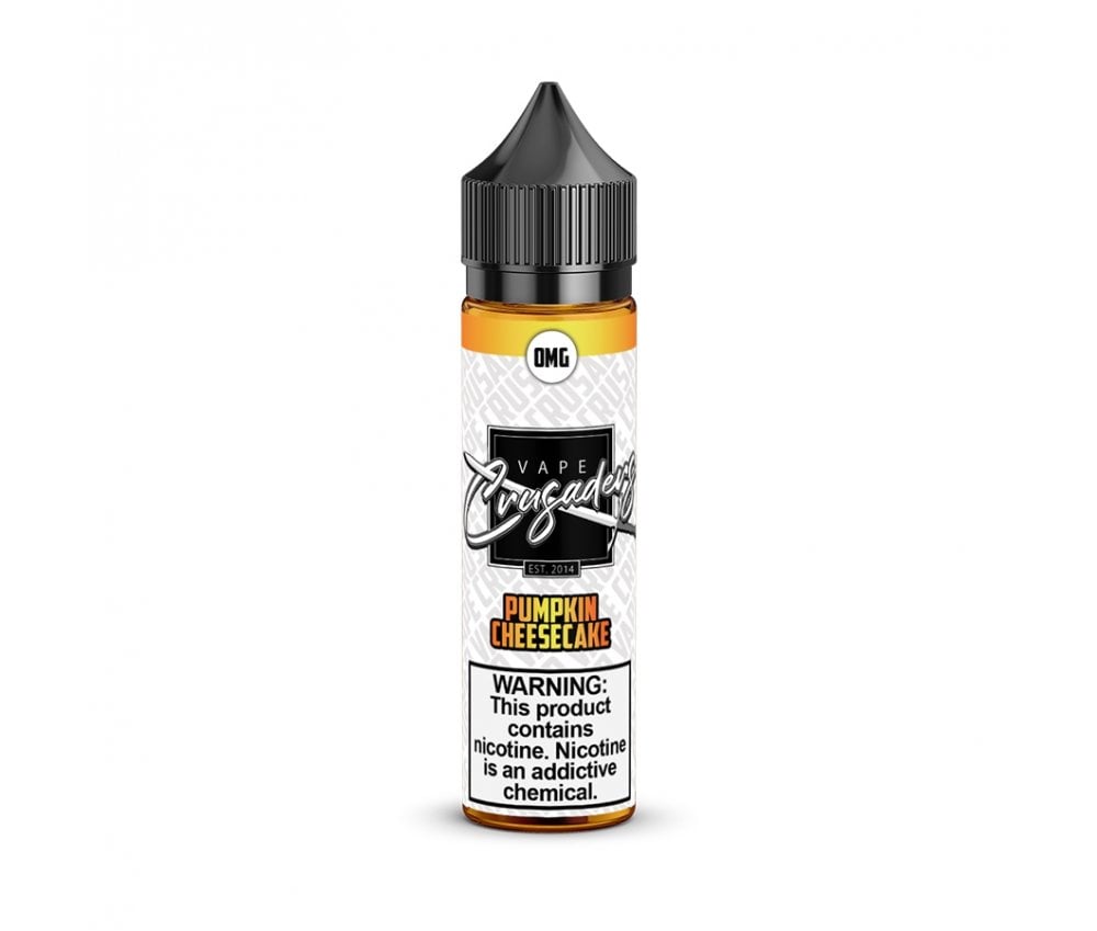Pumpkin Cheesecake E-Liquid Shortfill By Vape Crusaders 50ml - Vapestore Direct
