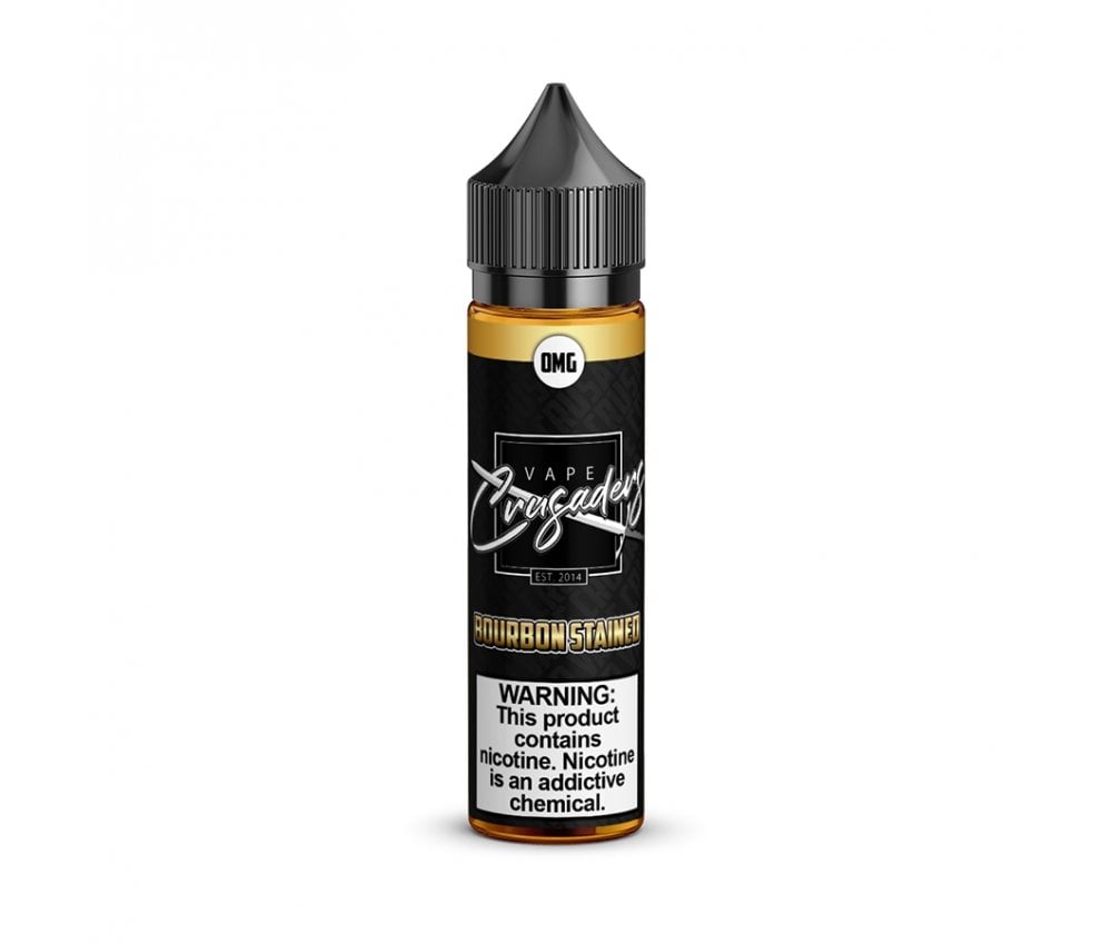 Bourbon Stained E-Liquid Shortfill By Vape Crusaders 50ml - Vapestore Direct