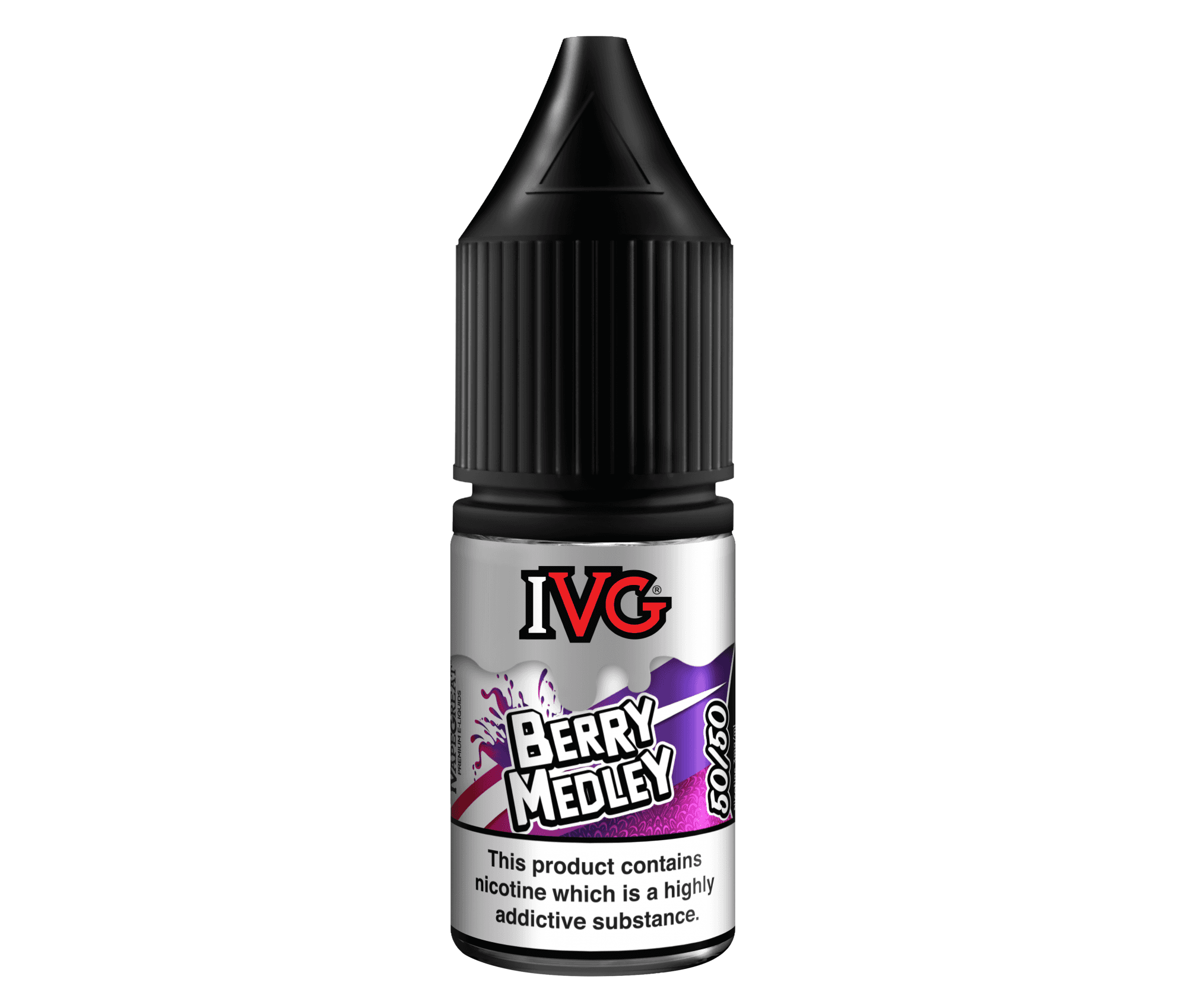 Berry Medley 50/50 E-Liquid By IVG 10ml - Vapestore Direct
