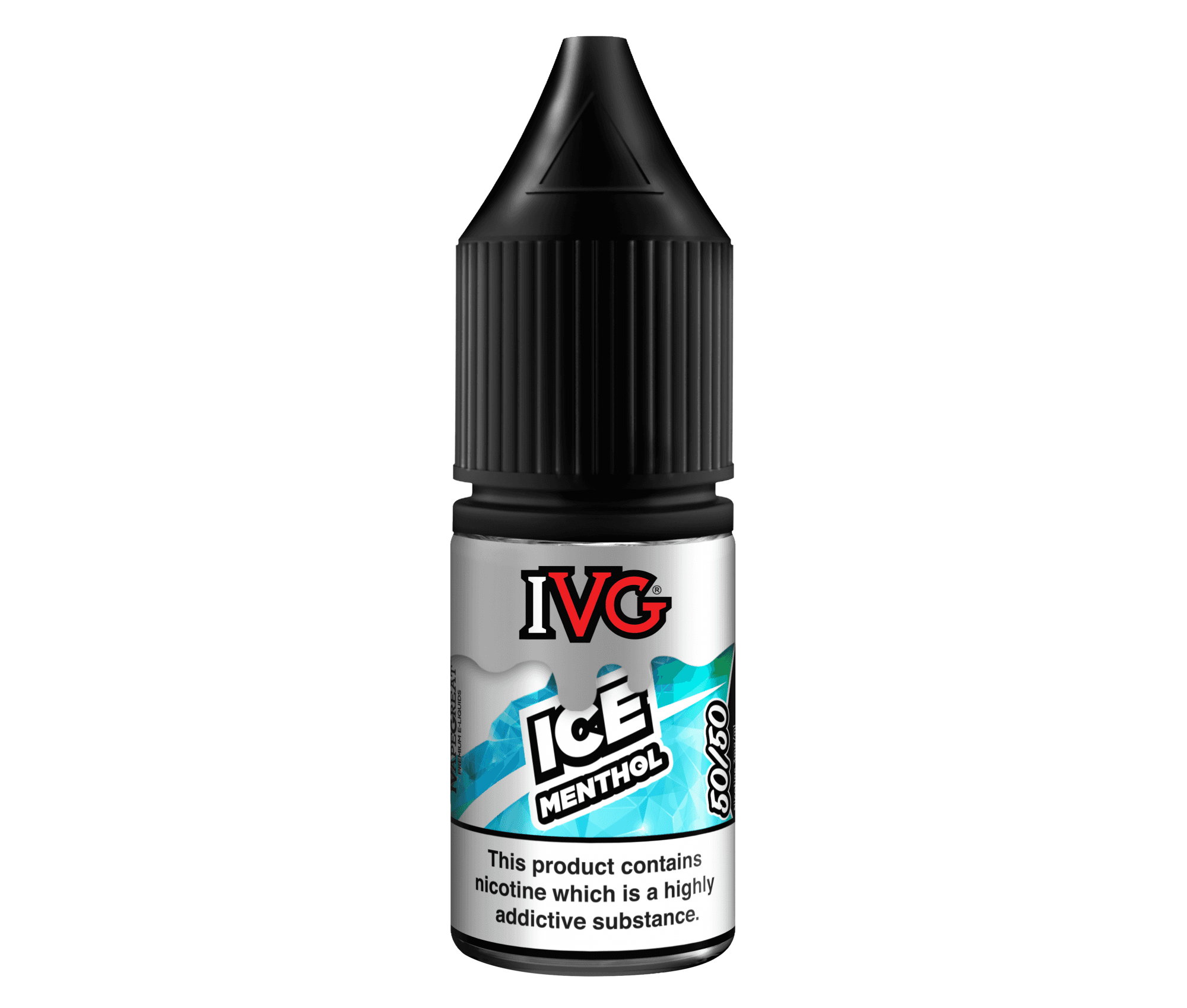 Ice Menthol 50/50 E-Liquid By IVG 10ml - Vapestore Direct