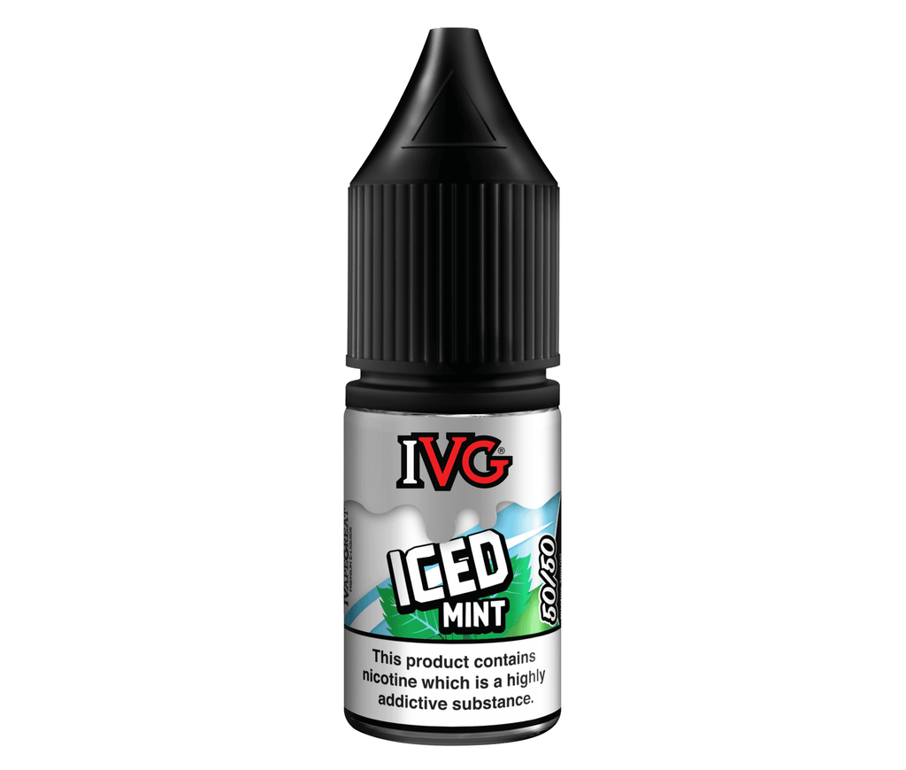 Iced Mint 50/50 E-Liquid By IVG 10ml - Vapestore Direct