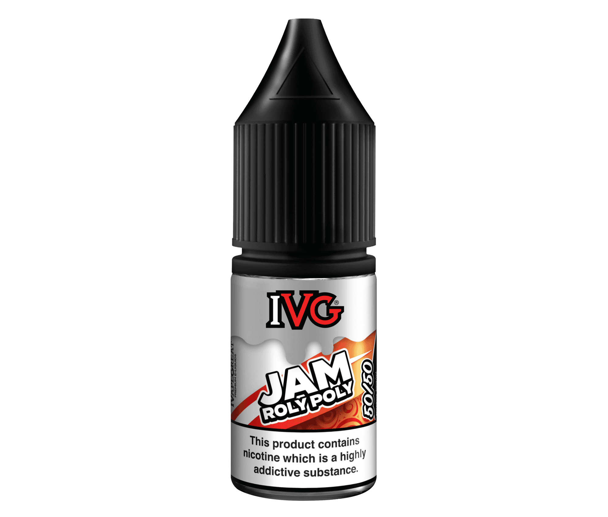 Jam Roly Poly 50/50 E-Liquid By IVG 10ml - Vapestore Direct