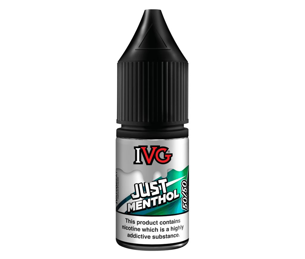 Just Menthol 50/50 E-Liquid By IVG 10ml - Vapestore Direct