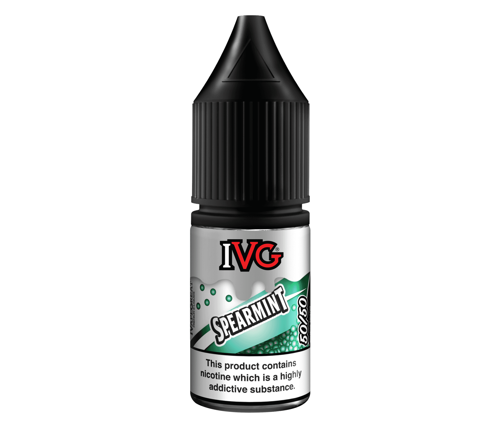 Spearmint 50/50 E-Liquid By IVG 10ml - Vapestore Direct