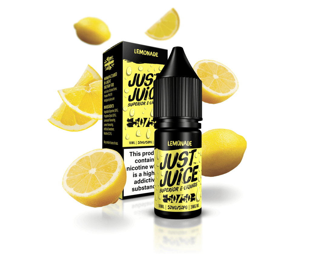 Lemonade 50/50 E-Liquid By Just Juice 10ml - Vapestore Direct