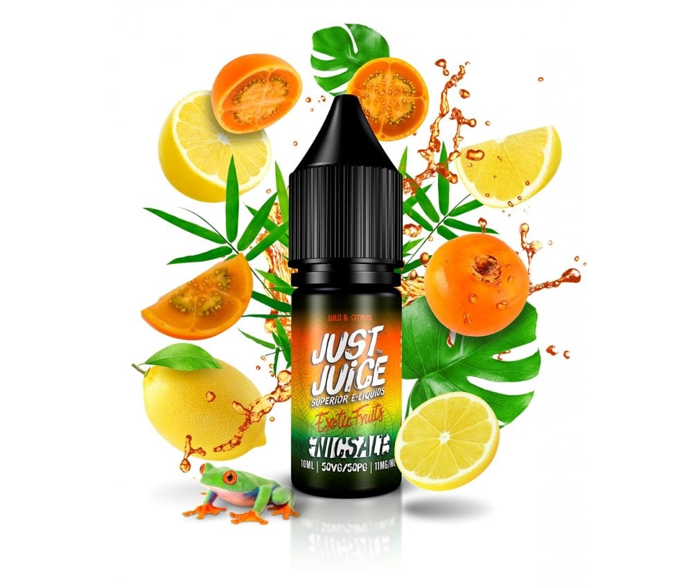 Lulo & Citrus E-Liquid Nicotine Salt By Just Juice 10ml - Vapestore Direct