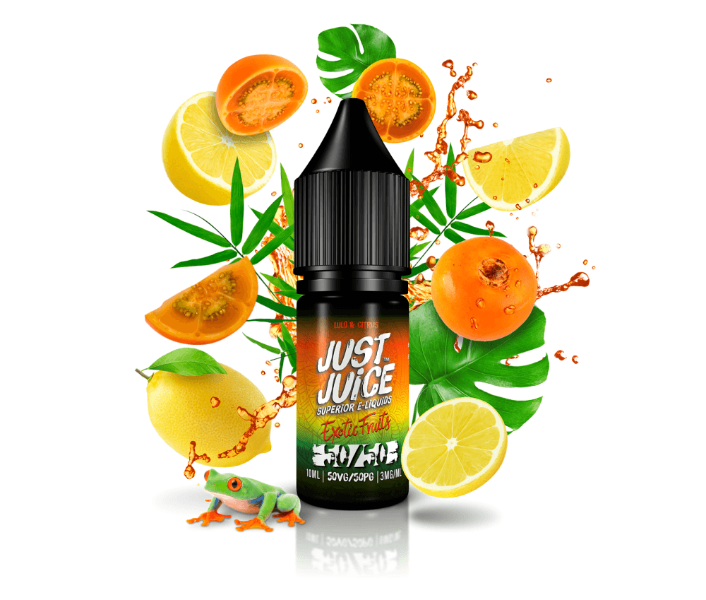 Lulo & Citrus 50/50 E-Liquid By Just Juice 10ml - Vapestore Direct