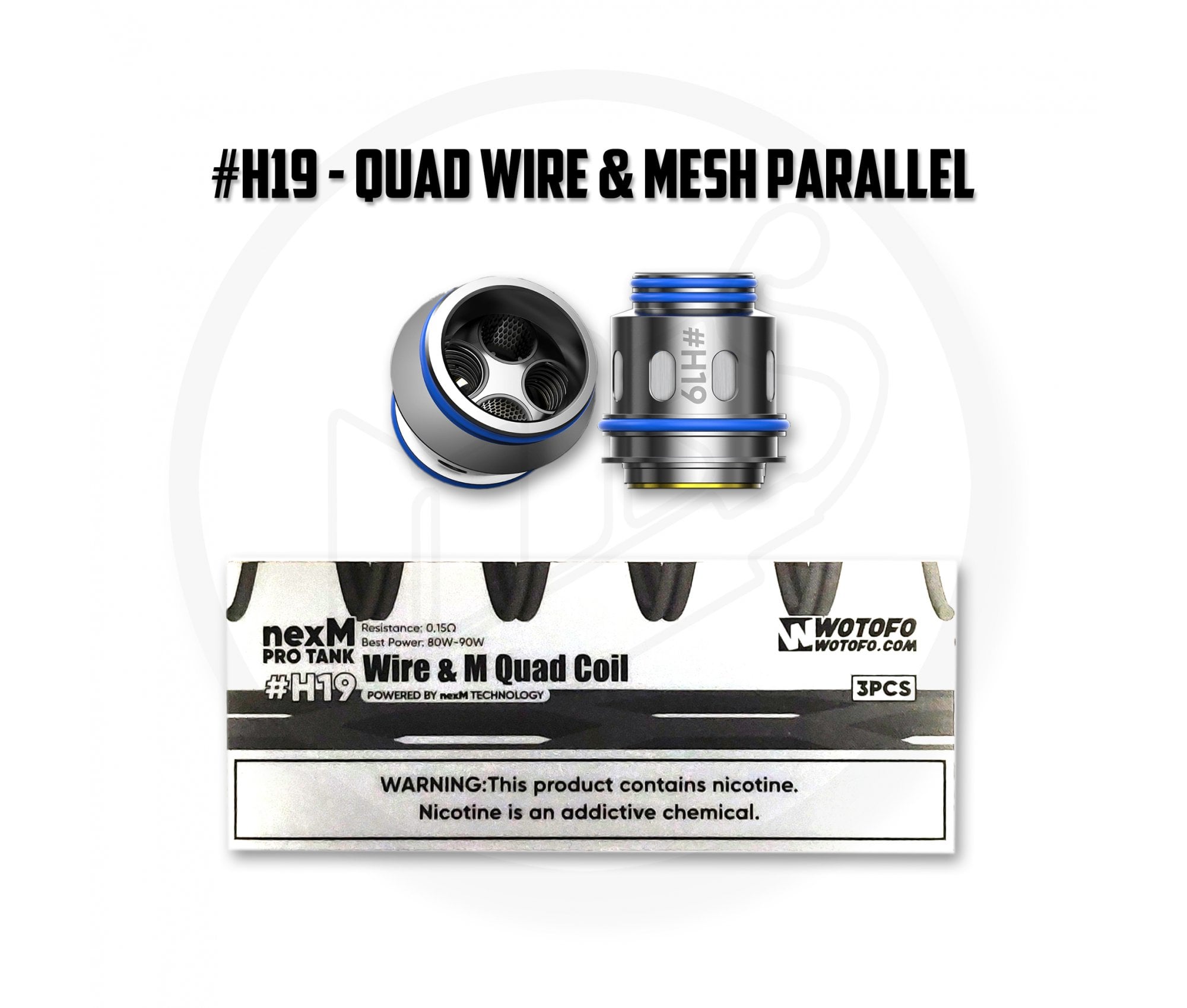 Wotofo NexMesh Pro Replacement Coils - Vapestore Direct