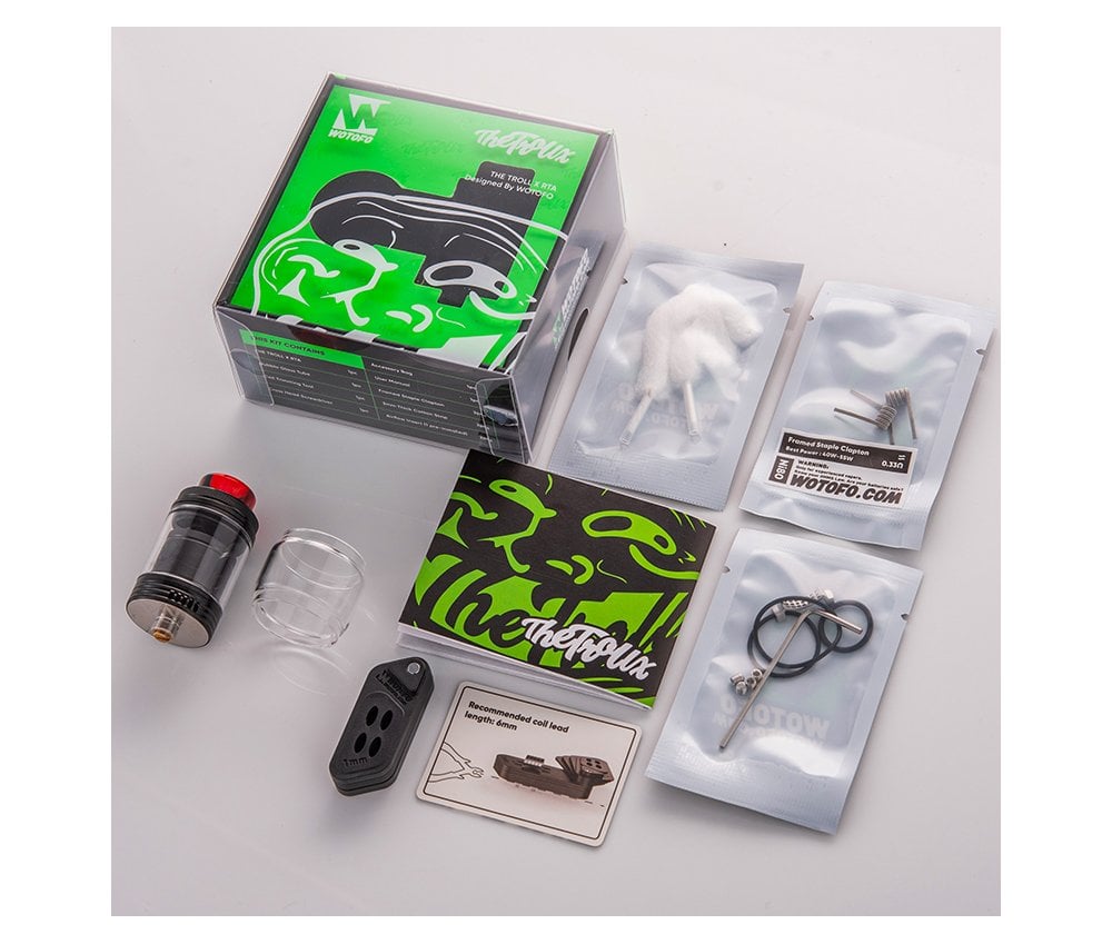 Wotofo Troll X RTA - Vapestore Direct