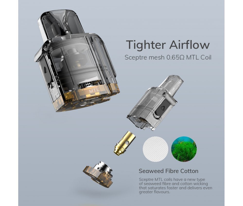 Innokin Sceptre MTL Carbon Pod Kit - Vapestore Direct