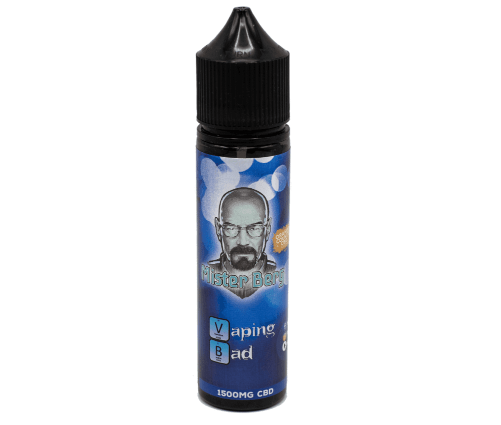Mister Berg Vaping Bad CBD E-Liquid By Orange County 50ml - Vapestore Direct
