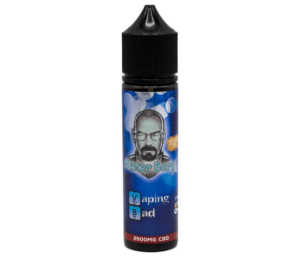 Mister Berg Vaping Bad CBD E-Liquid By Orange County 50ml - Vapestore Direct