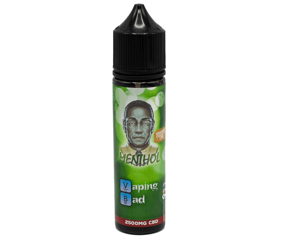 Gus Fring (Menthol) Vaping Bad CBD E-Liquid By Orange County 50ml - Vapestore Direct