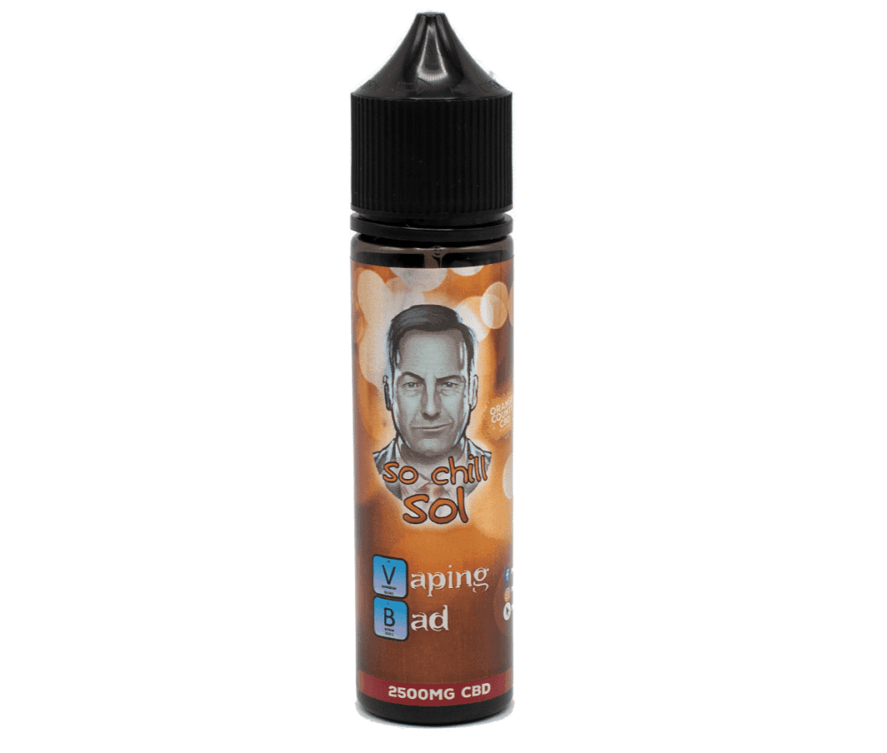 So Chill Sol Vaping Bad CBD E-Liquid By Orange County 50ml - Vapestore Direct