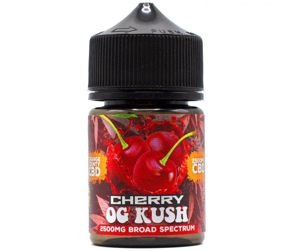 Cherry OG Kush CBD E-liquid By Orange County 50ml - Vapestore Direct