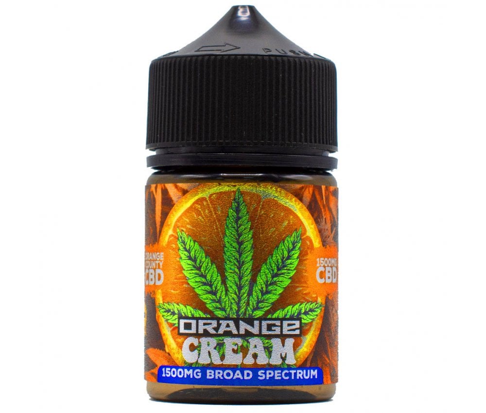 Orange Cream CBD E-Liquid By Orange County 50ml - Vapestore Direct