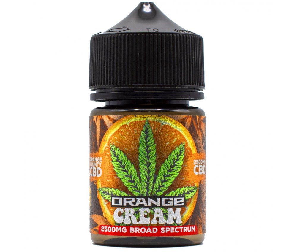 Orange Cream CBD E-Liquid By Orange County 50ml - Vapestore Direct