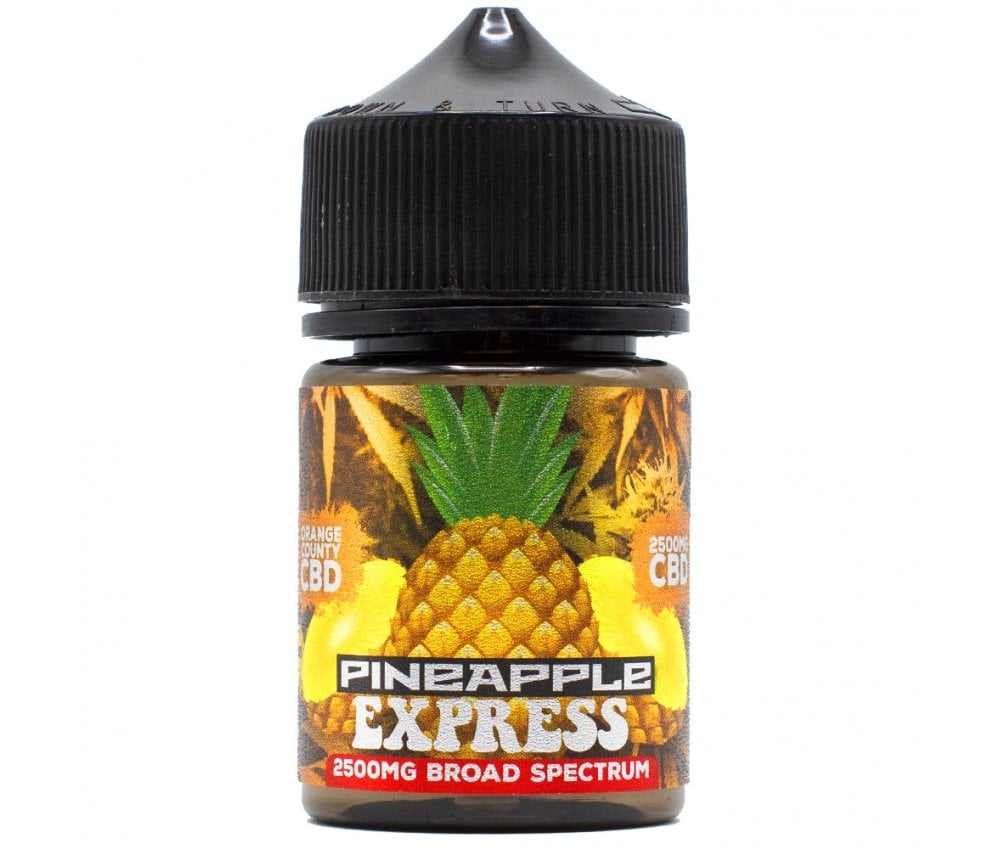 Pineapple Express CBD E-Liquid By Orange County 50ml - Vapestore Direct