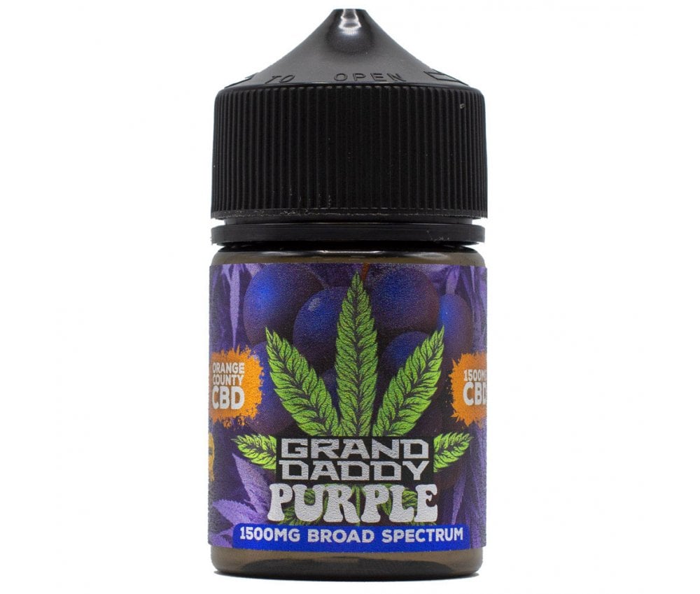 Grand Daddy Purple CBD E-Liquid By Orange County 50ml - Vapestore Direct