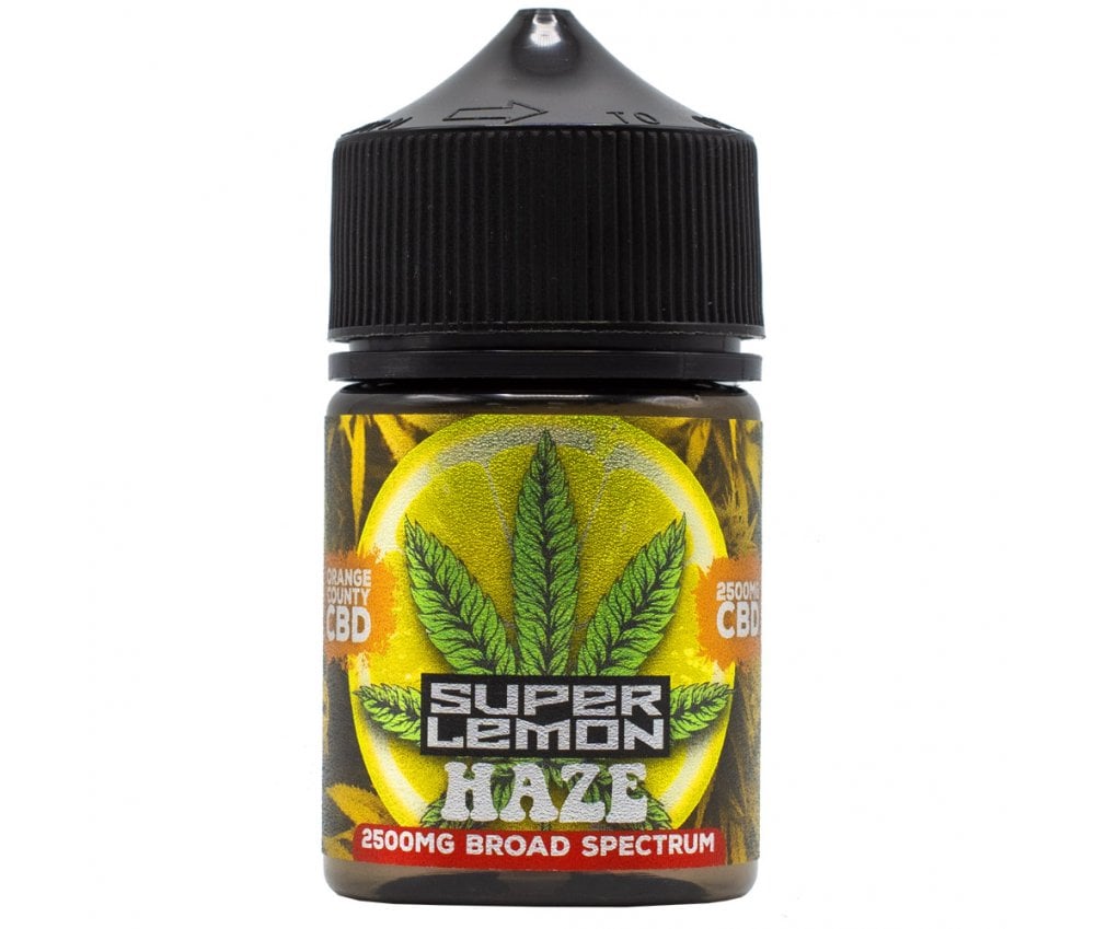 Super Lemon Haze CBD E-Liquid By Orange County 50ml - Vapestore Direct