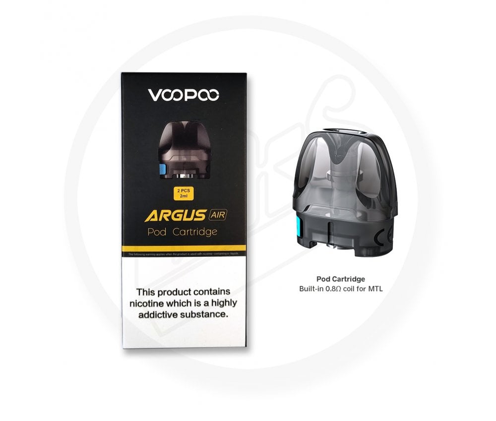 Voopoo Argus Air Pod 0.8Ohm Cartridges - Vapestore Direct