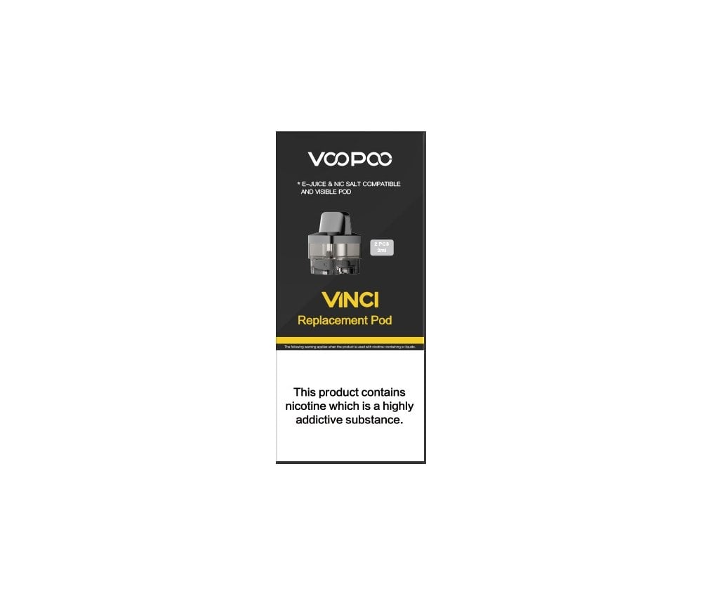 Voopoo Vinci Replacement Pods 2ml - Vapestore Direct