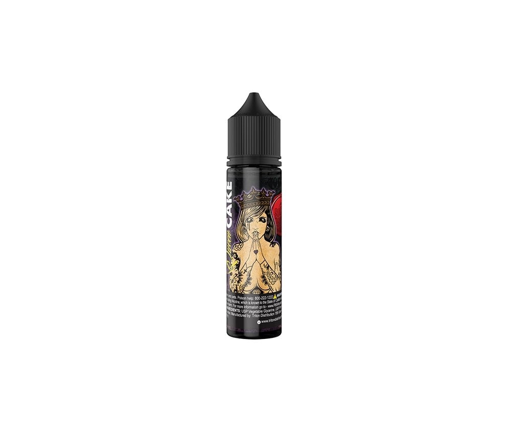 Queen Cake E-Liquid Shortfill By Suicide Bunny 50ml - Vapestore Direct
