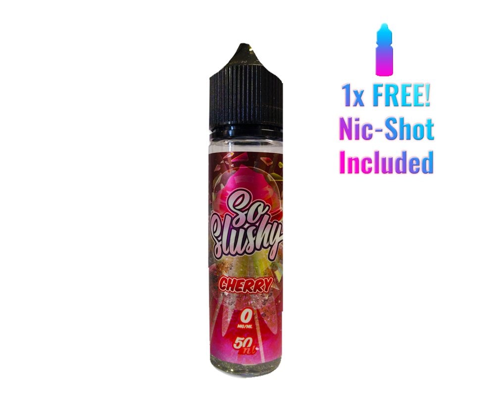 Cherry E-Liquid Shortfill By So Slushy 50ml - Vapestore Direct
