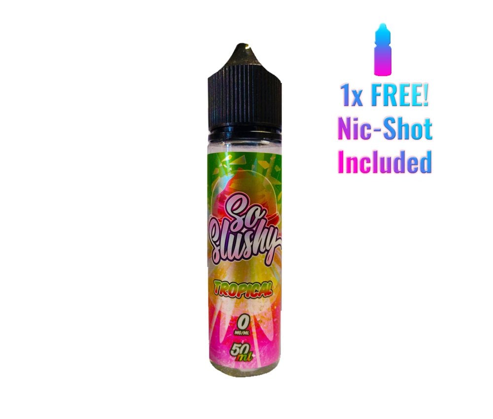Tropical E-Liquid Shortfill By So Slushy 50ml - Vapestore Direct