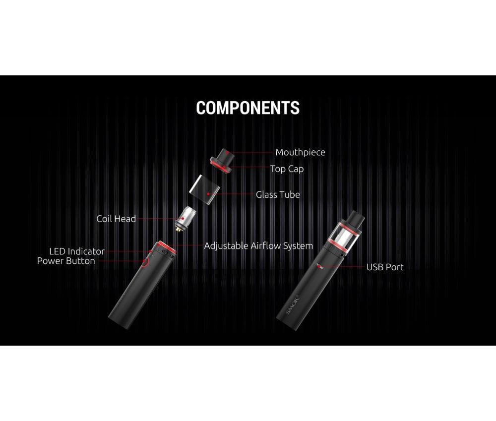 SMOK Vape Pen V2 AIO Kit Breakdown  - Vapestore Direct