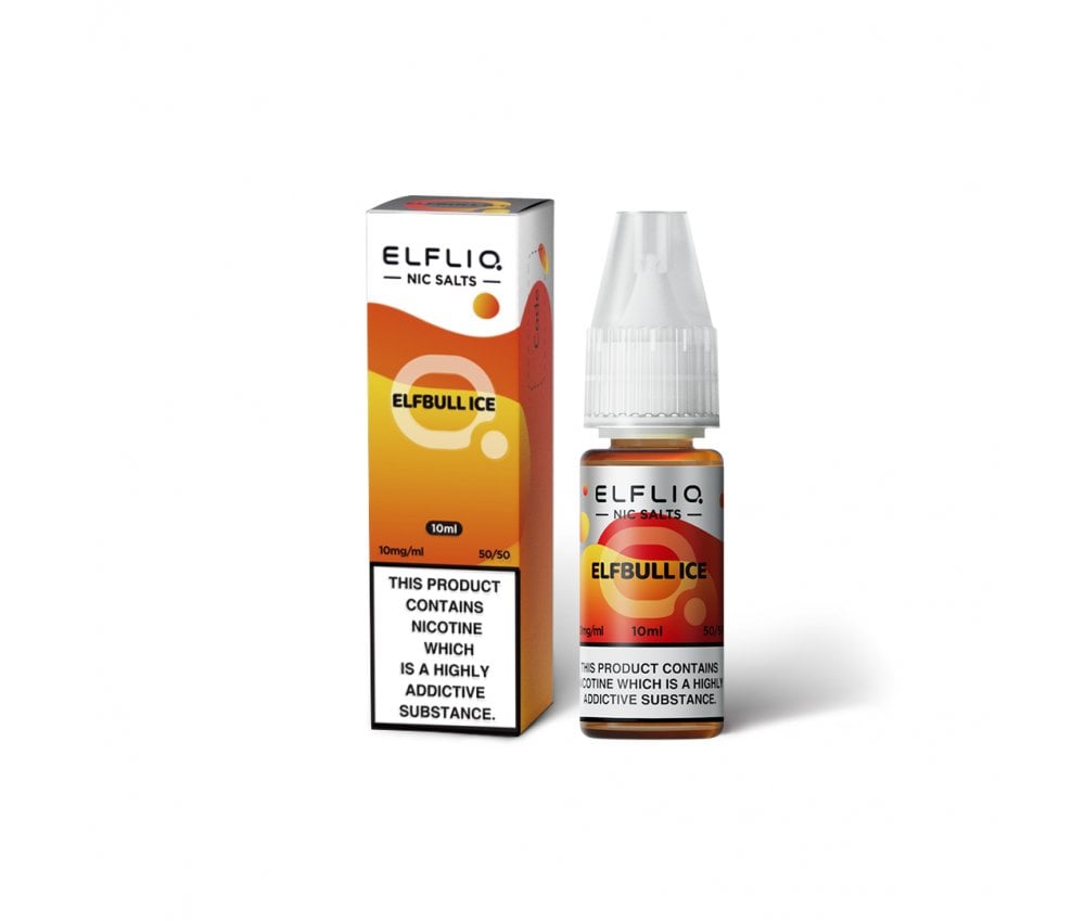 Elfbull Ice ELFLIQ E-Liquid Nicotine Salt By Elfbar 10ml - Vapestore Direct