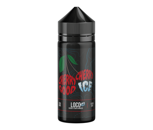 Loco Ice Cherry Good Cherry Ice E-Liquid Shortfill By Wick Liquor 100ml - Vapestore Direct