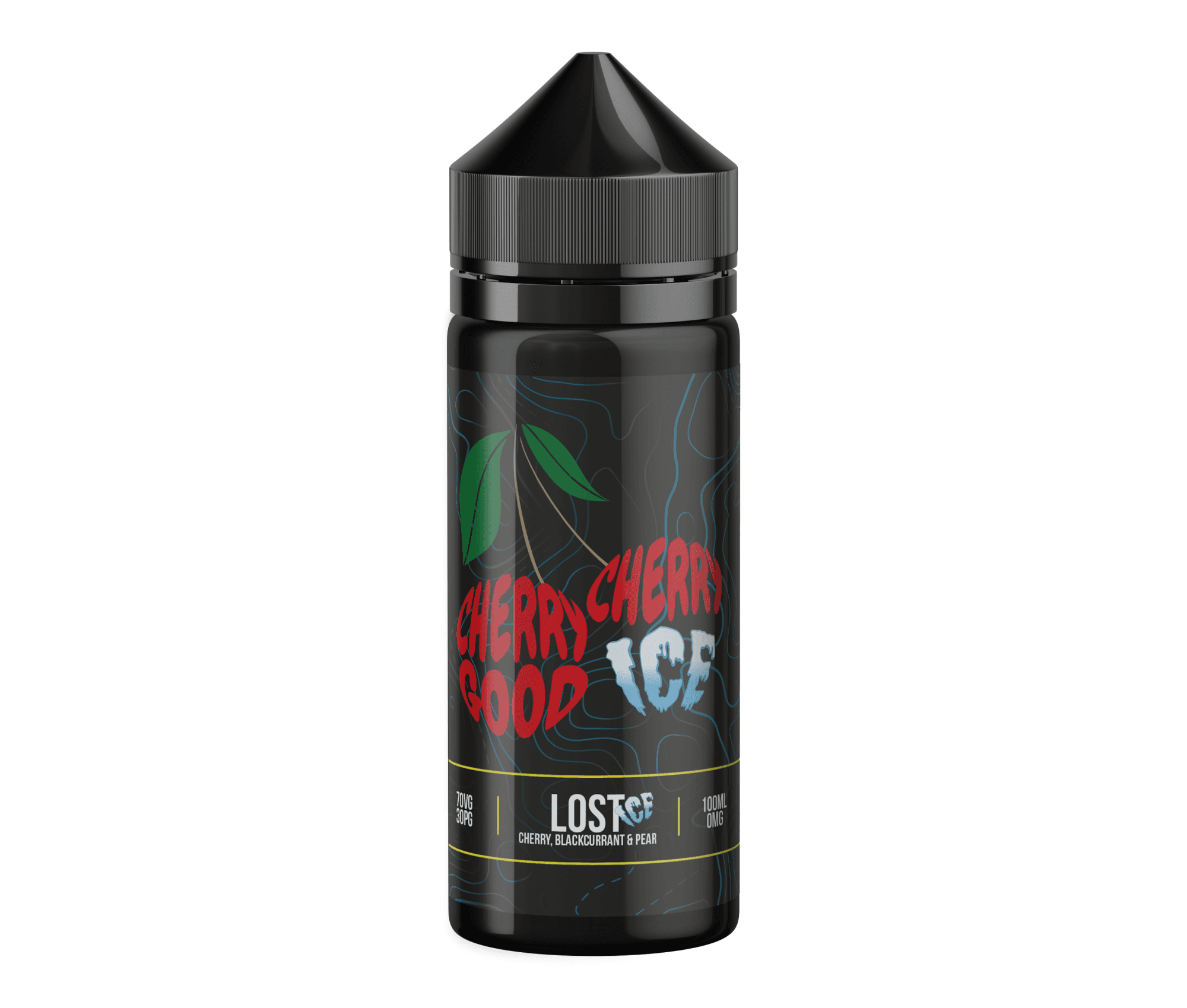 Lost Ice Cherry Good Cherry Ice E-Liquid Shortfill By Wick Liquor 100ml - Vapestore Direct