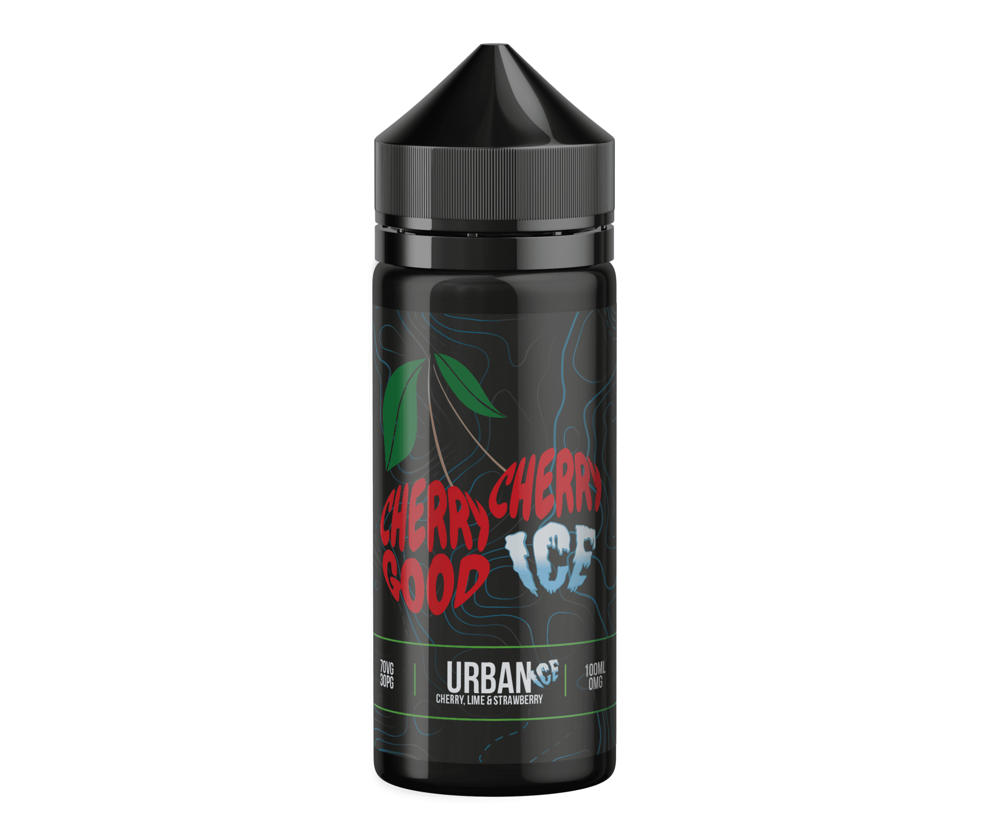 Urban Ice Cherry Good Cherry Ice E-Liquid Shortfill By Wick Liquor 100ml - Vapestore Direct