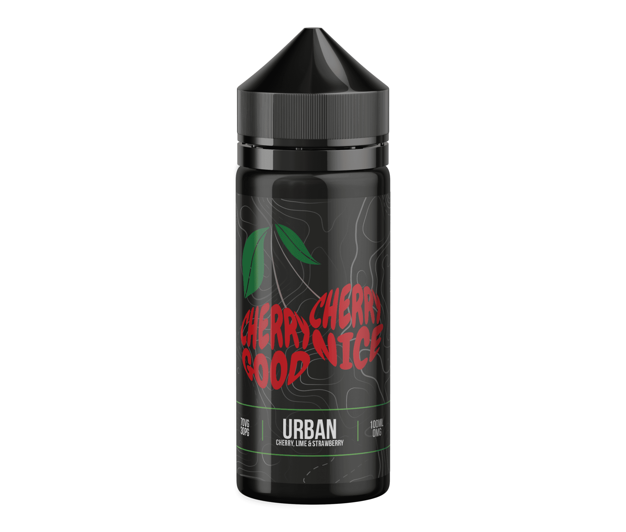 Urban Cherry Good Cherry Nice E-Liquid Shortfill By Wick Liquor 100ml - Vapestore Direct