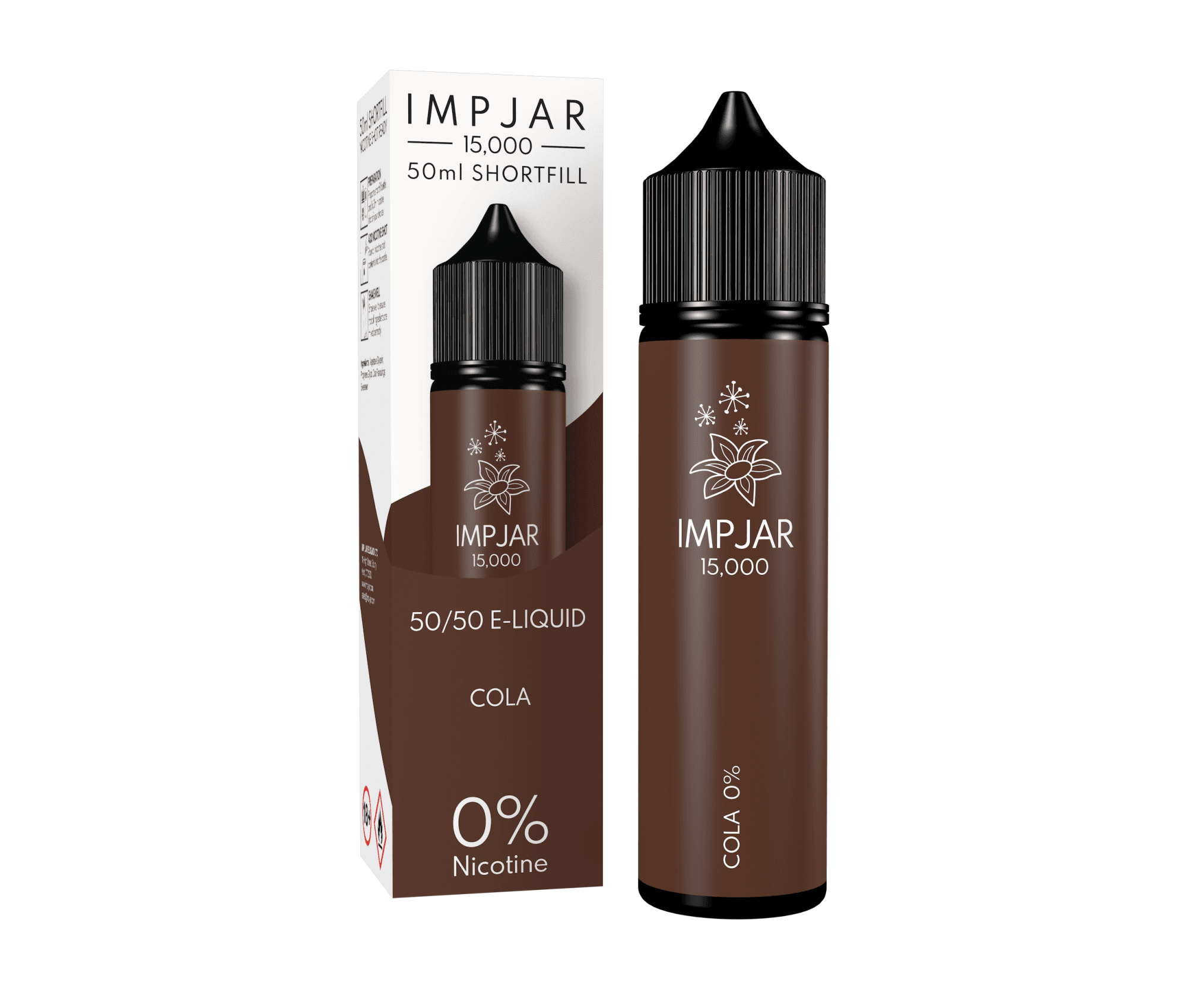 Cola E-Liquid 15000 Shortfill By Impjar 50ml - Vapestore Direct