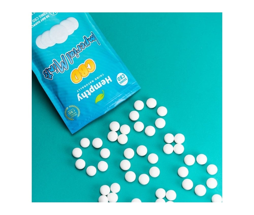 Hempthy  CBD Gummies  300mg Bag  IMPERIAL MINTS - Vapestore Direct