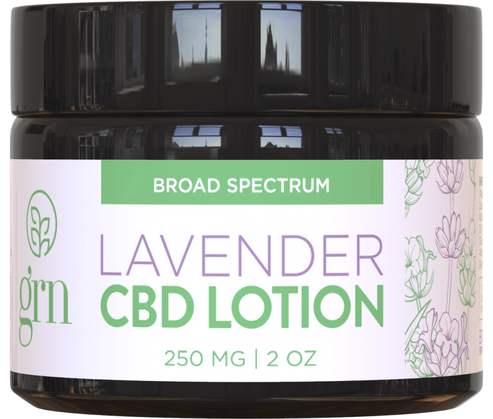 GRN CBD  Body Lotion 250mg LAVENDER - Vapestore Direct