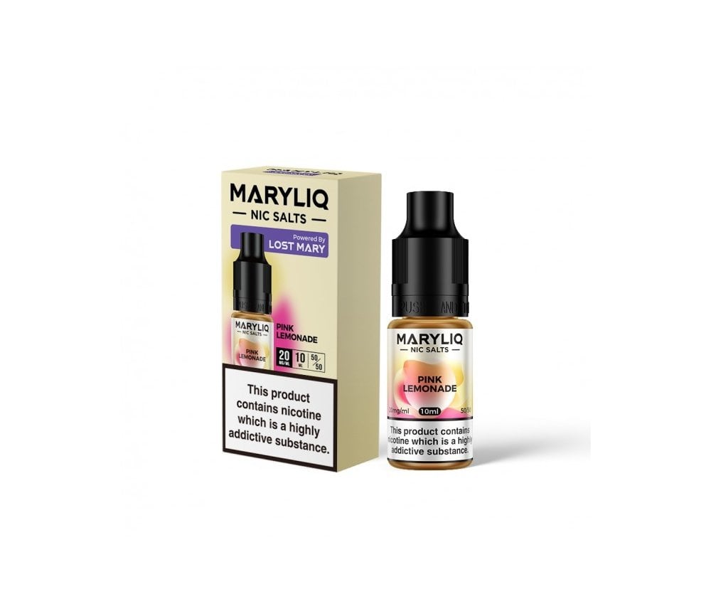 Pink Lemonade Maryliq E-Liquid Nicotine Salt By Elfbar 10ml - Vapestore Direct